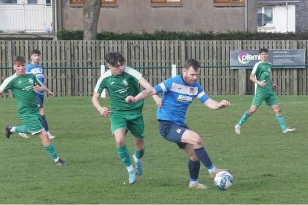 Tweedmouth Rangers were unlucky to lose to Thornton Hibs. Picture: Tweedmouth Rangers.
