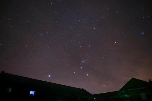 Starry skies at the Twice Brewed Inn.