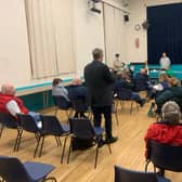 Picture taken during the public meeting in Bellingham.