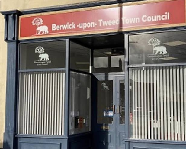 The Berwick-upon-Tweed Town Council office on Marygate.