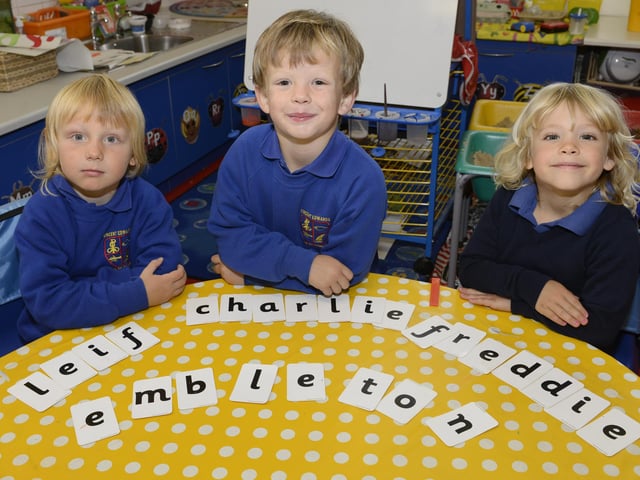 New starters at Embleton First School.