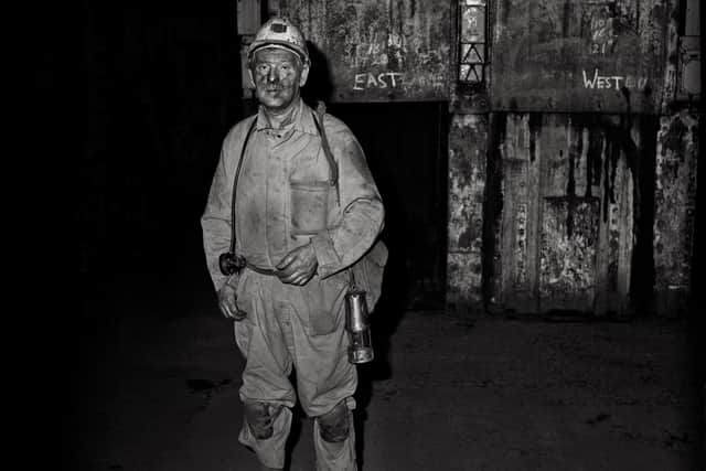 'Last Man Out', Woodhorn Colliery 1981.