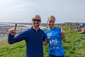 David Green and Danielle Hodgkinson, 10k Road Race winners