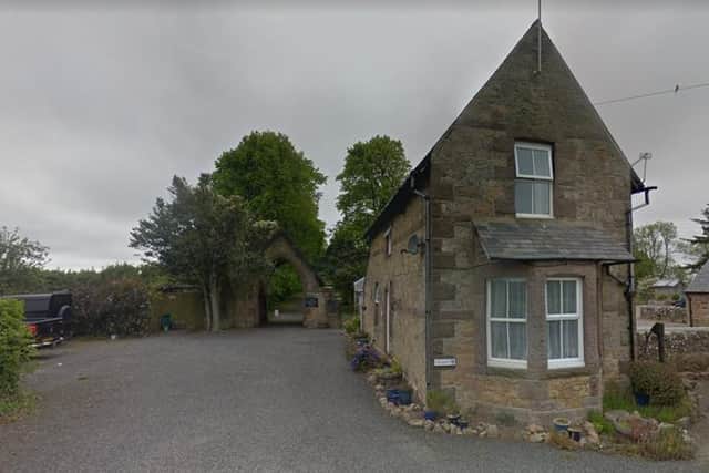 The Gatehouse, between Embleton and Craster, has been converted.