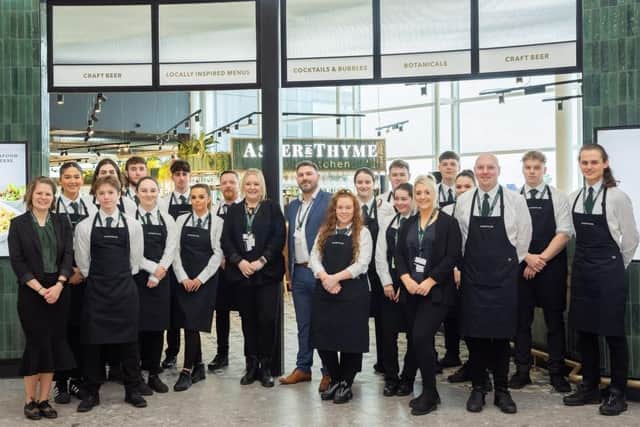 The team at the new Aster & Thyme bar and restaurant.