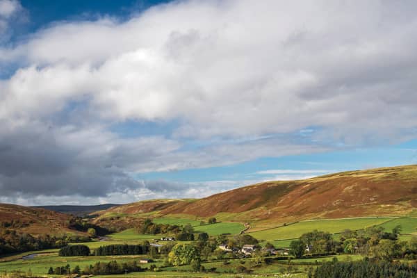 Looking west down the Coquet Valley towards the village of Alwinton. Picture: David Taylor/NNP