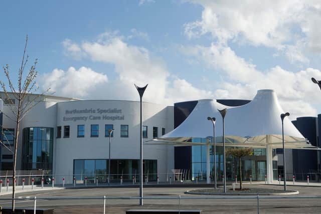 Northumbria Specialist Emergency Care Hospital at Cramlington, which is run by Northumbria Healthcare NHS Foundation Trust. 
