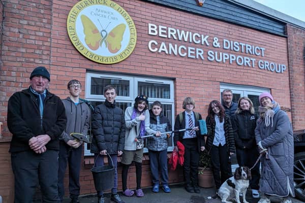 Berwick Community Crew at Berwick Cancer Cars HQ