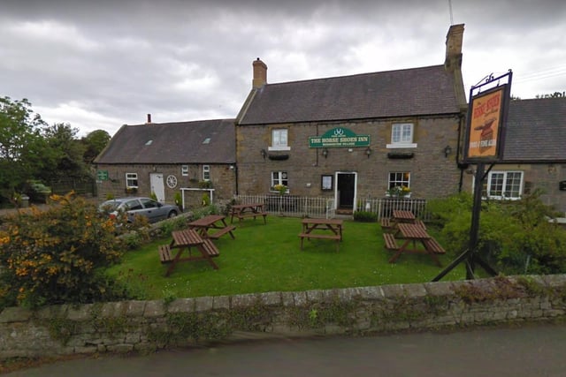 The Horseshoes Inn at Rennington is ranked 14.