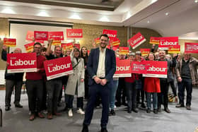 Joe Morris was selected as the Labour parliamentary candidate for the Hexham constituency at a hustings in Hexham. Photo: Labour North.