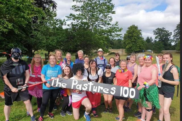 People who took part in Alnwick's 100th Parkrun. Picture: Alnwick Pastures Parkrun