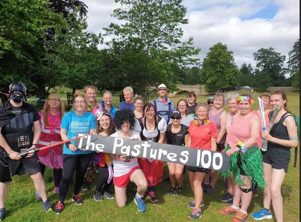 People who took part in Alnwick's 100th Parkrun. Picture: Alnwick Pastures Parkrun