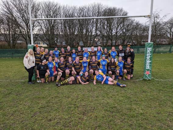 Alnwick RFC Women's team took on Consett Cobras on Sunday. Picture: Alnwick RFC Women's Rugby