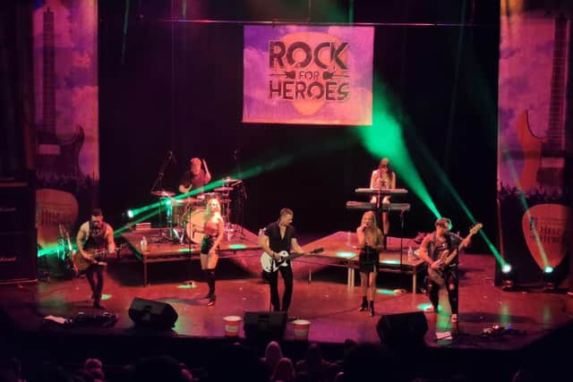 Rock for Heroes is returning to Alnwick Playhouse in May.