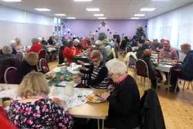 Powburn Warm Hub served up hot meals for local residents during Storm Arwen power cuts.