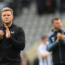 Newcastle United head coach Eddie Howe (Photo by Stu Forster/Getty Images)