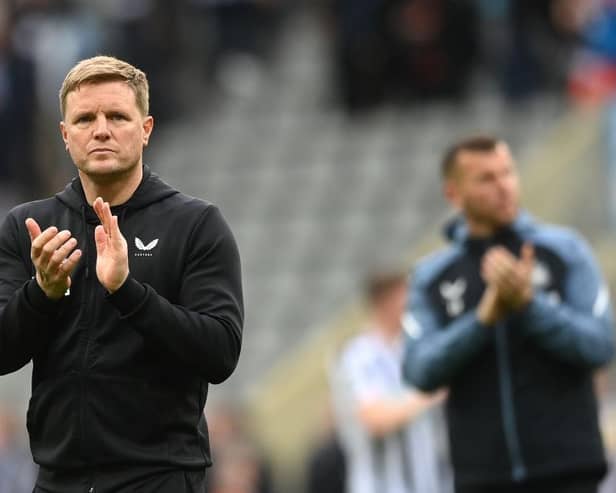 Newcastle United head coach Eddie Howe (Photo by Stu Forster/Getty Images)