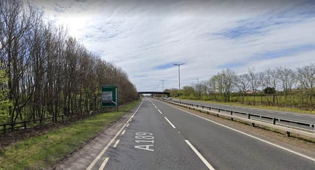 A man has died after being hit by a car on the A189