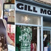 Nicola Salonsky and the Gill Moor shop in Berwick.