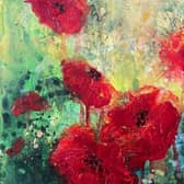 'Poppies' by Julia Chandler.