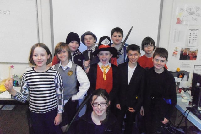 Staff and pupils of the Duke's Middle School in Alnwick entered into the spirit of World Book Day by dressing up as their favourite book characters.