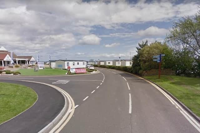 The Berwick Holiday Park site. Picture from Google.