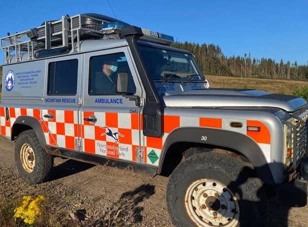 Northumberland Mountain Rescue Team have confirmed they have located a man's body.

Photograph: Northumberland Mountain Rescue Team
