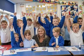 Ss Peter and Paul’s Catholic Primary Academy has had its Ofsted rating upgraded. (Photo by BBCET)