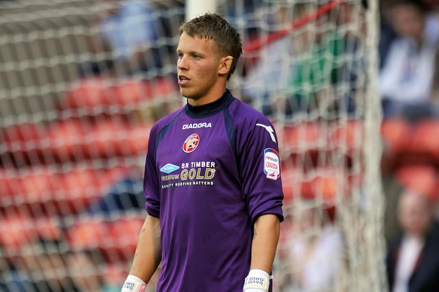 The Hungarian keeper became a cult hero at Mansfield despite only playing a handful of league and FA Trophy games, though was unable to play in the Wembley final. Now back in his native country with Debrecen.