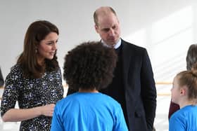 The Duke and Duchess of Cambridge on a visit to the North East in 2018.
