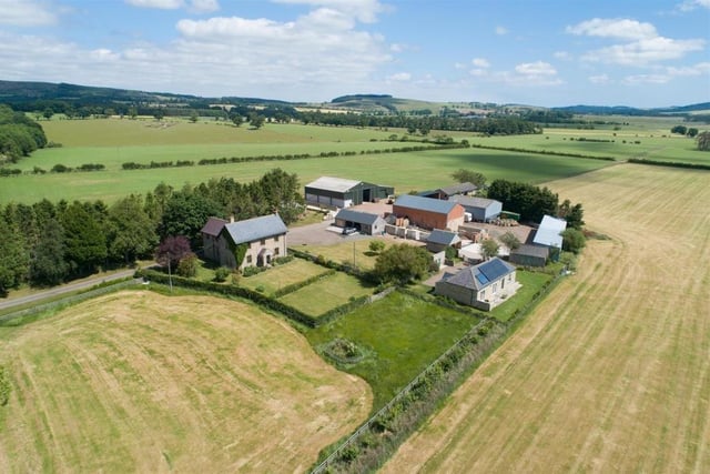 Low Barton Farm, near Whittingham, Alnwick, is on the market with GSC Grays for £2.95m. The sale includes a farmhouse, two cottages and more than 150 acres of land.