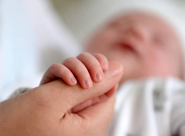 The fertility rate rose in Northumberland last year, new figures show. Picture by Andrew Matthews (PA Radar).