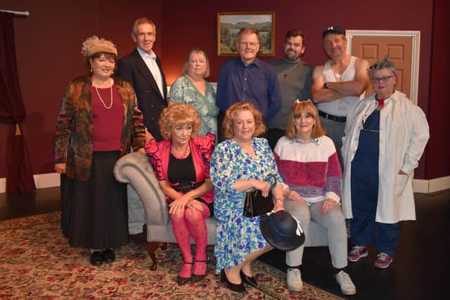 The cast of Keeping Up Appearances.