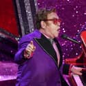 Elton John, pictured in 2020, as he performed at the Academy Awards. Picture: Kevin Winter/Getty Images.