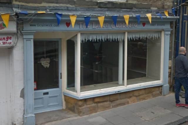 The proposed site of a new micropub in Alnwick.