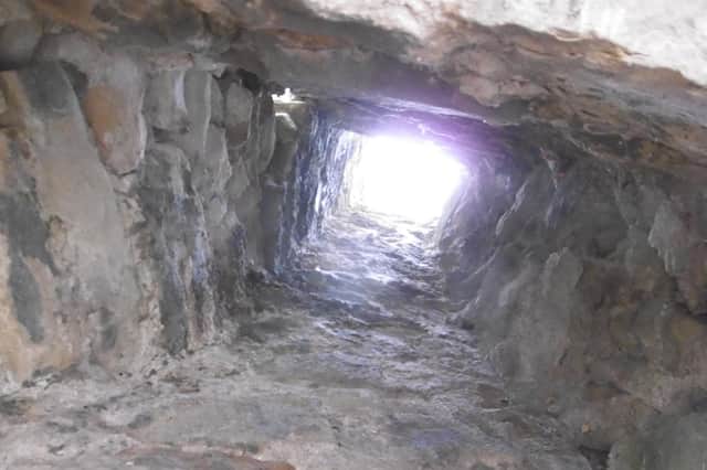 Chimney or garderobe shaft? – Bothal Castle, 1340s.