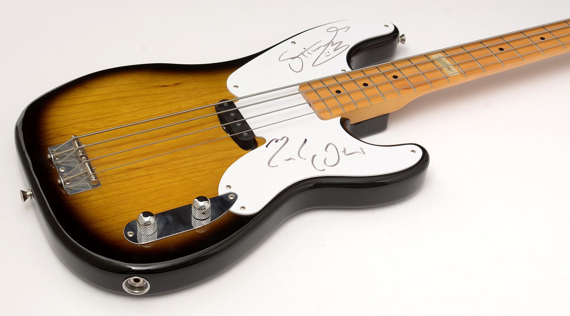 Guitar signed by music legend Sting to go up for auction
