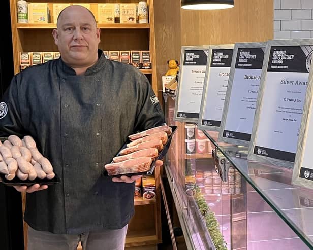 Chris Green, owner of award-winning Green’s Butchers, praised his staff for their efforts.