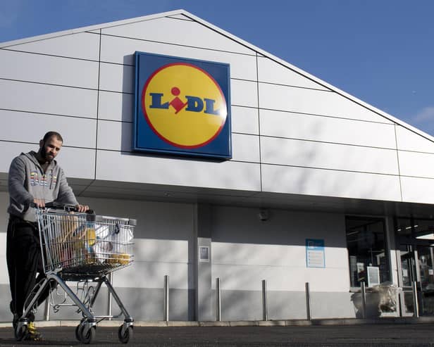 Lidl is planning to open a new store in Berwick-upon-Tweed. (Photo by JUSTIN TALLIS/AFP via Getty Images)