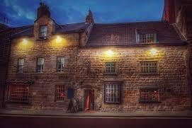 The outside of The Dirty Bottles, Alnwick.