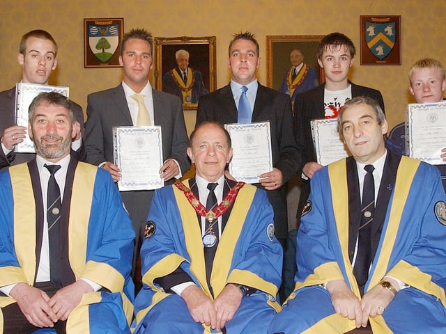 INSTALLATION OF NEW ALNWICK FREEMEN.