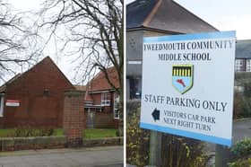 Berwick Middle School and Tweedmouth Middle School.