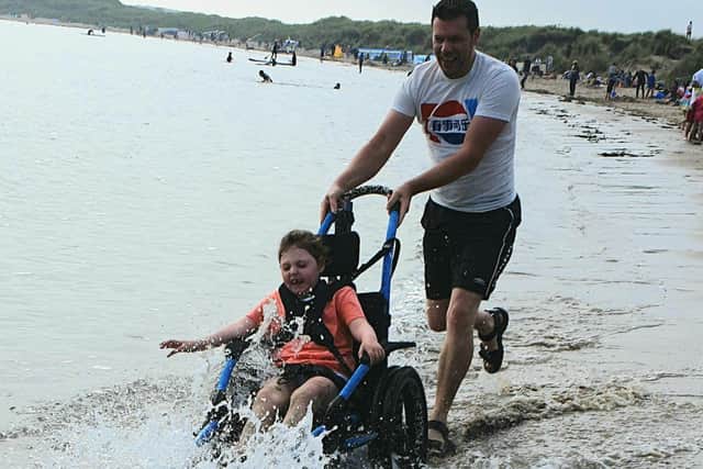 Funding has been secured for a beach wheelchair at Bamburgh.
