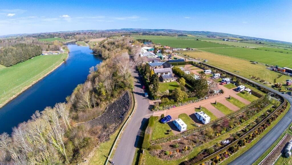 Chain Bridge caravan site and villa near Berwick for sale at £1.35m