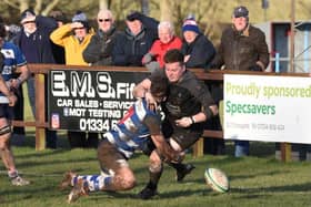 Berwick Rugby Club lost a close game against the league leaders. Picture: Berwick Rugby Club