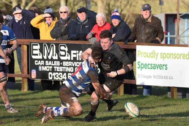 Berwick Rugby Club lost a close game against the league leaders. Picture: Berwick Rugby Club