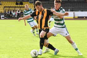 Liam Buchanan scored a hat-trick against Edinburgh University to add to the goal he scored against Celtic B on Saturday. Picture: Berwick Rangers