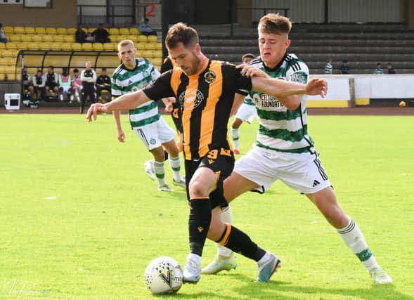 Liam Buchanan scored a hat-trick against Edinburgh University to add to the goal he scored against Celtic B on Saturday. Picture: Berwick Rangers