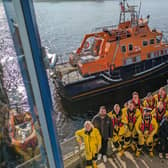 The Tynemouth Lifeboat Station team celebrates 200 years of the RNLI. (Photo by National World)