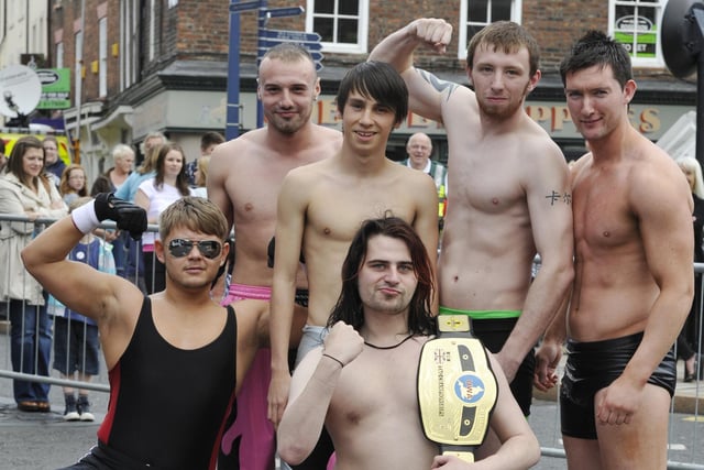 Back in 2011, the Complete Revolutionary Wrestling team visited town for the day.